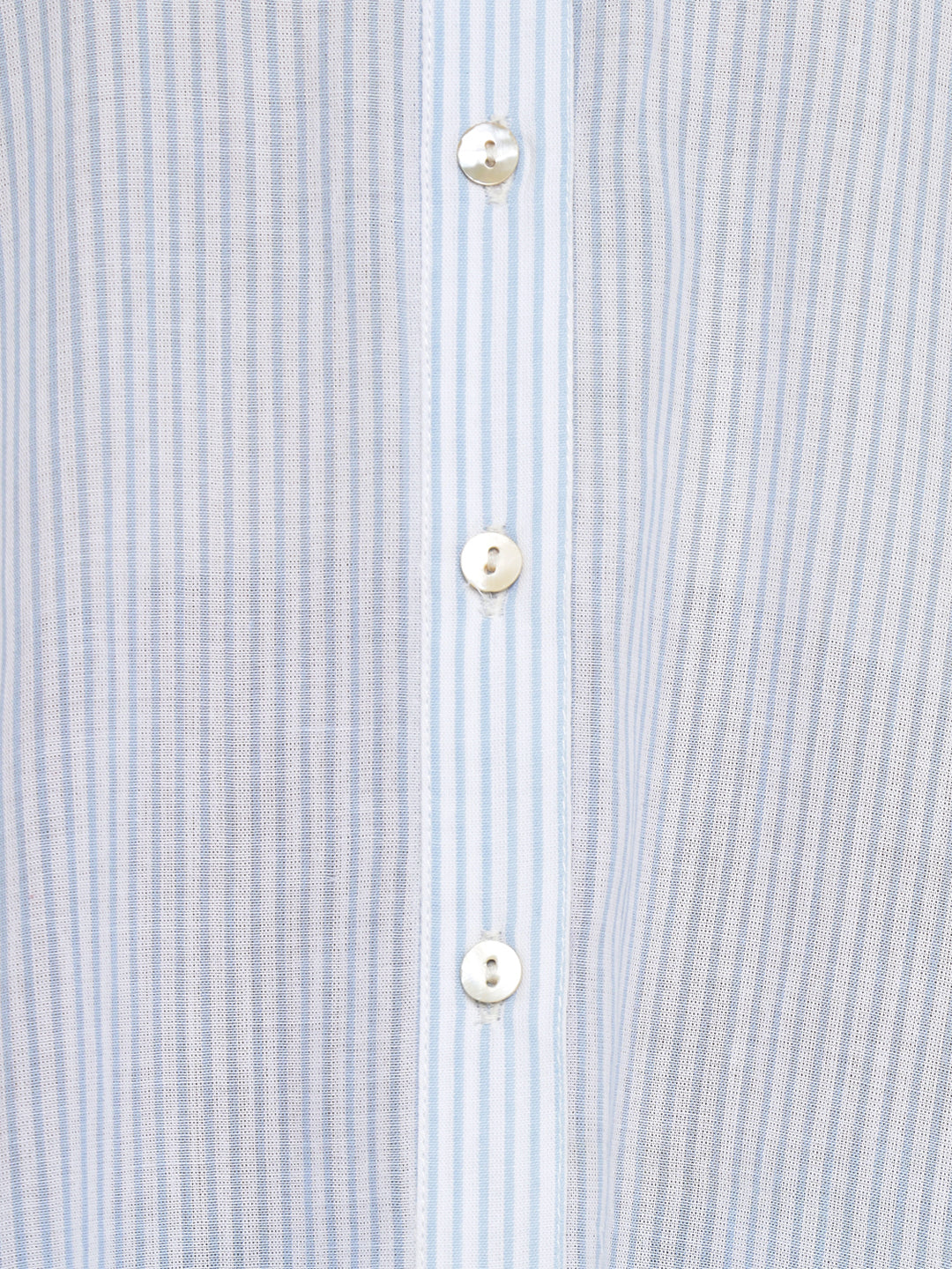 Porsorte Women’s Cotton Striped Full Sleeves, Button-Down Shirt