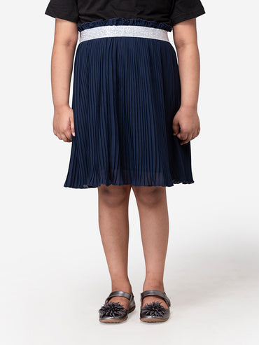 Hoop Hippo Navy Blue Skirt