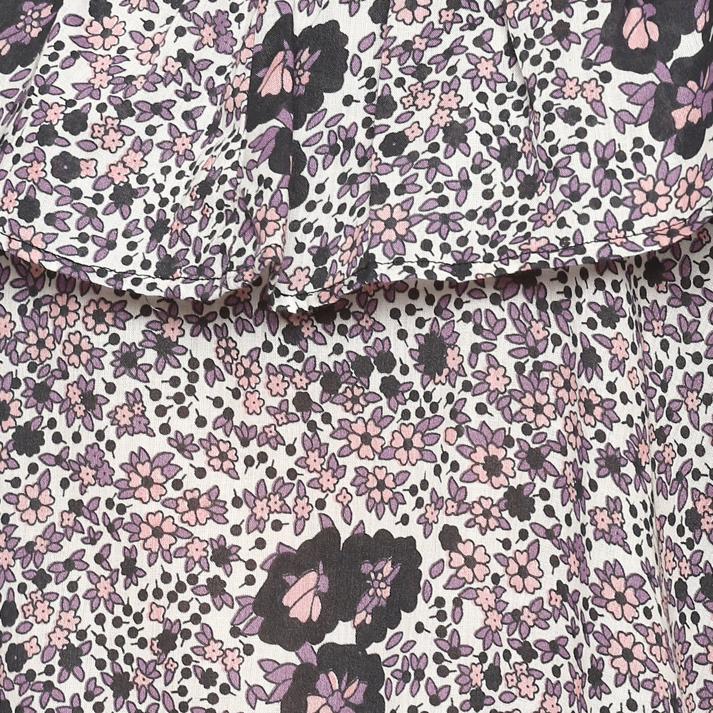 Porsorte Women Printed Floral Cold Shoulder Top