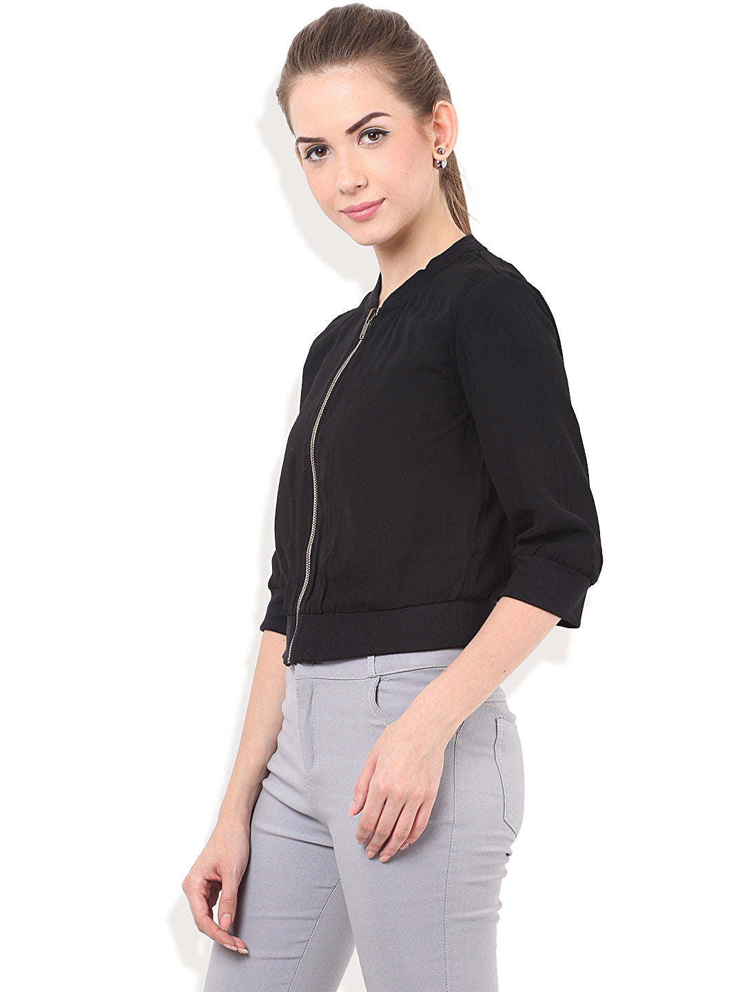PORSORTE Crop trendy Jacket - www.porsorte.in