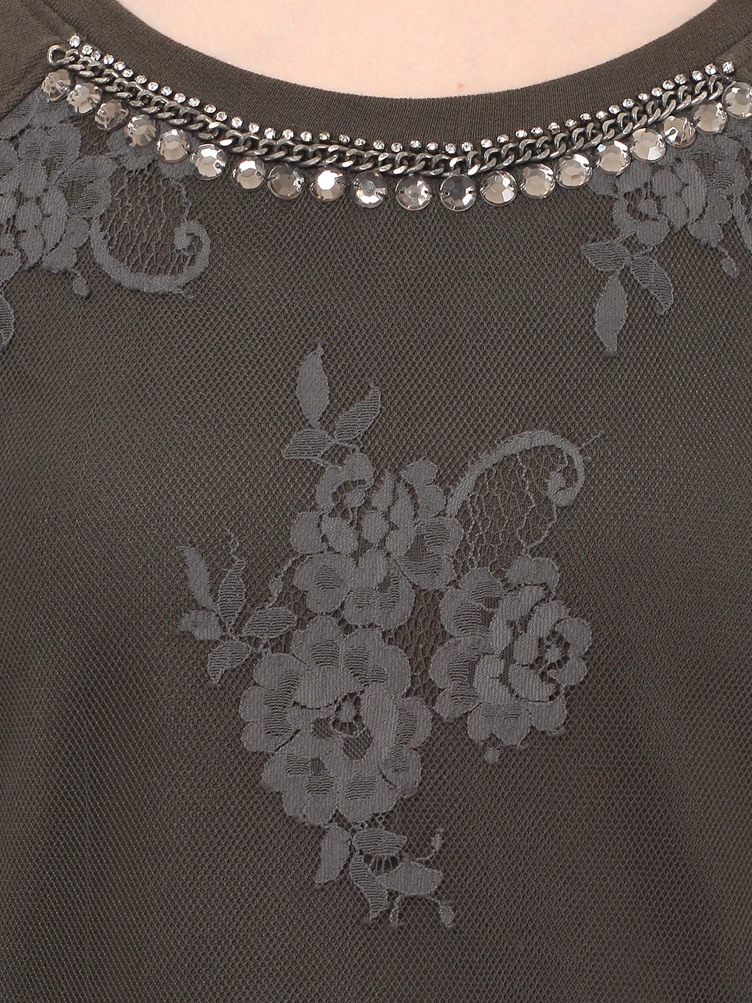 PORSORTE Hand work/lacy/ embroidered Sweat shirt - www.porsorte.in