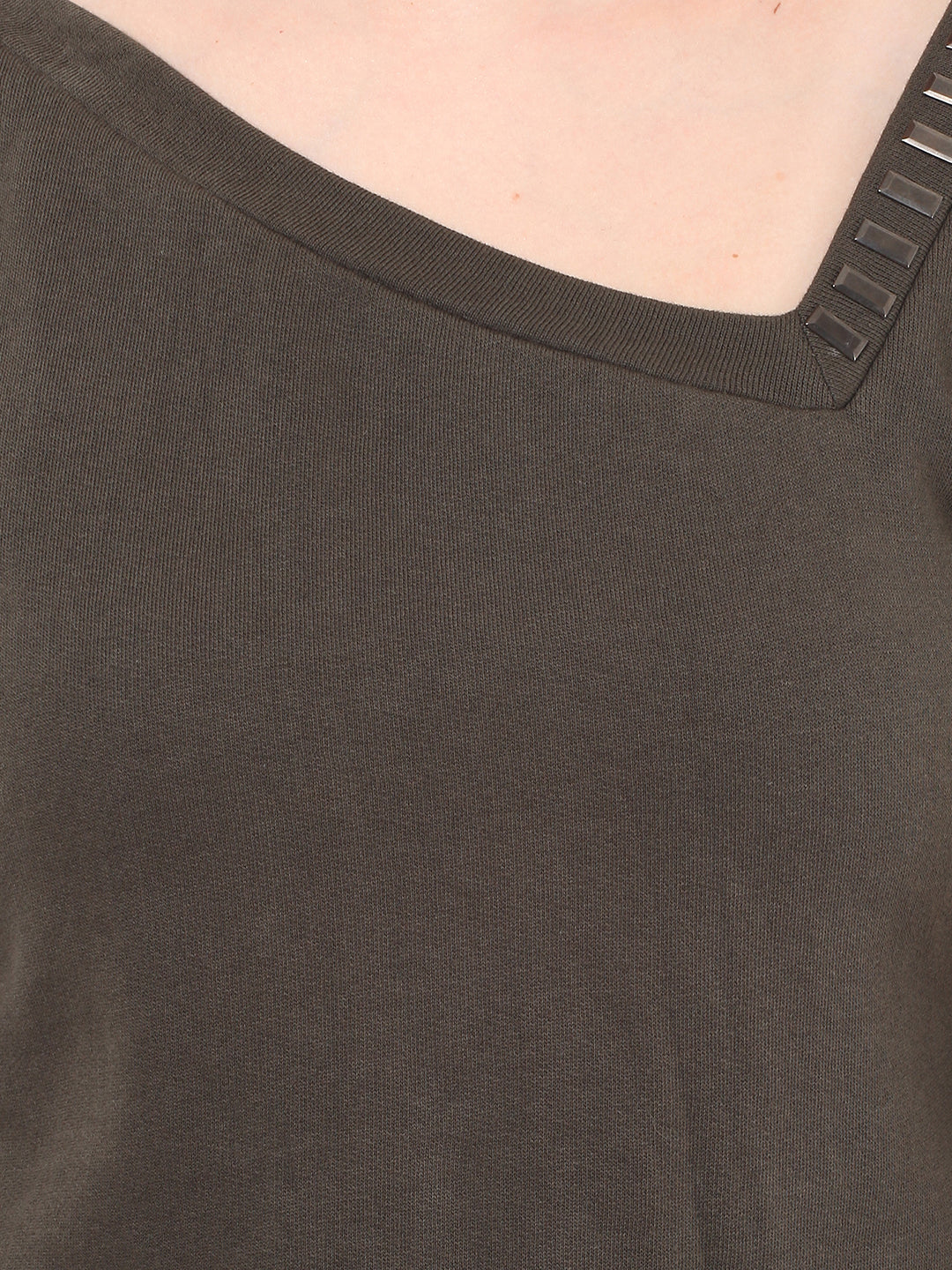 PORSORTE embroidery HOT FIX Sweat Shirt - www.porsorte.in