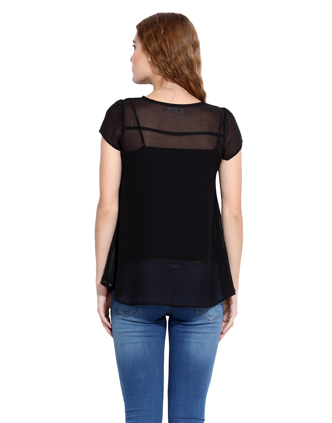 PORSORTE COTTON LACES TOP - www.porsorte.in