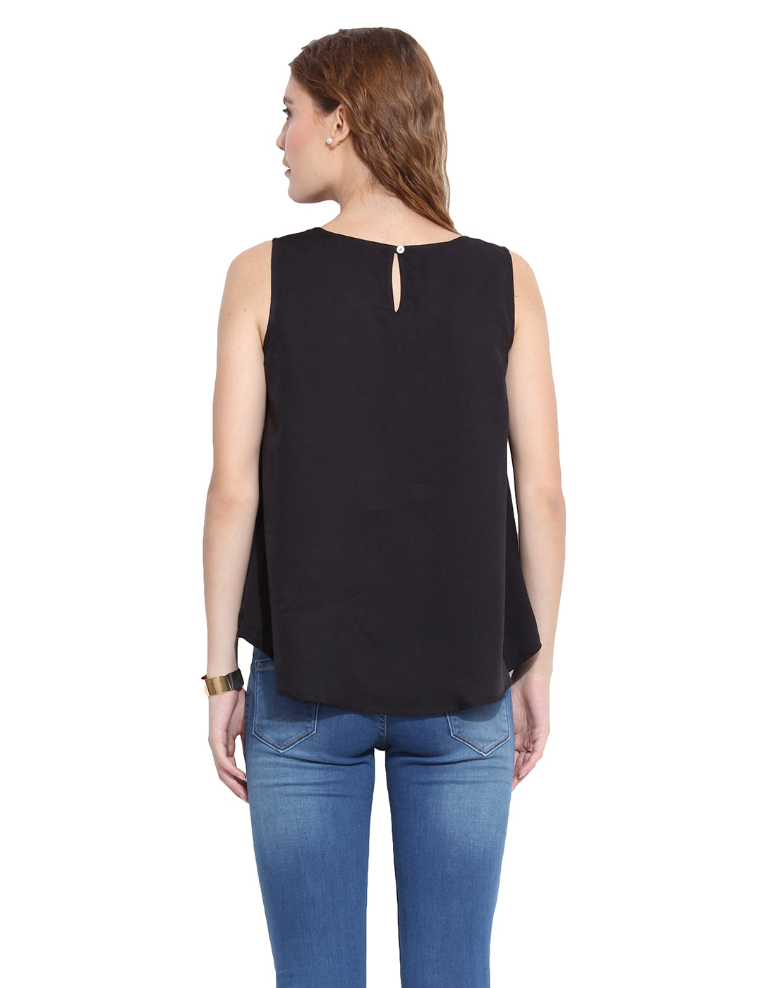 PORSORTE LASER CUT double layred BLOUSE - www.porsorte.in