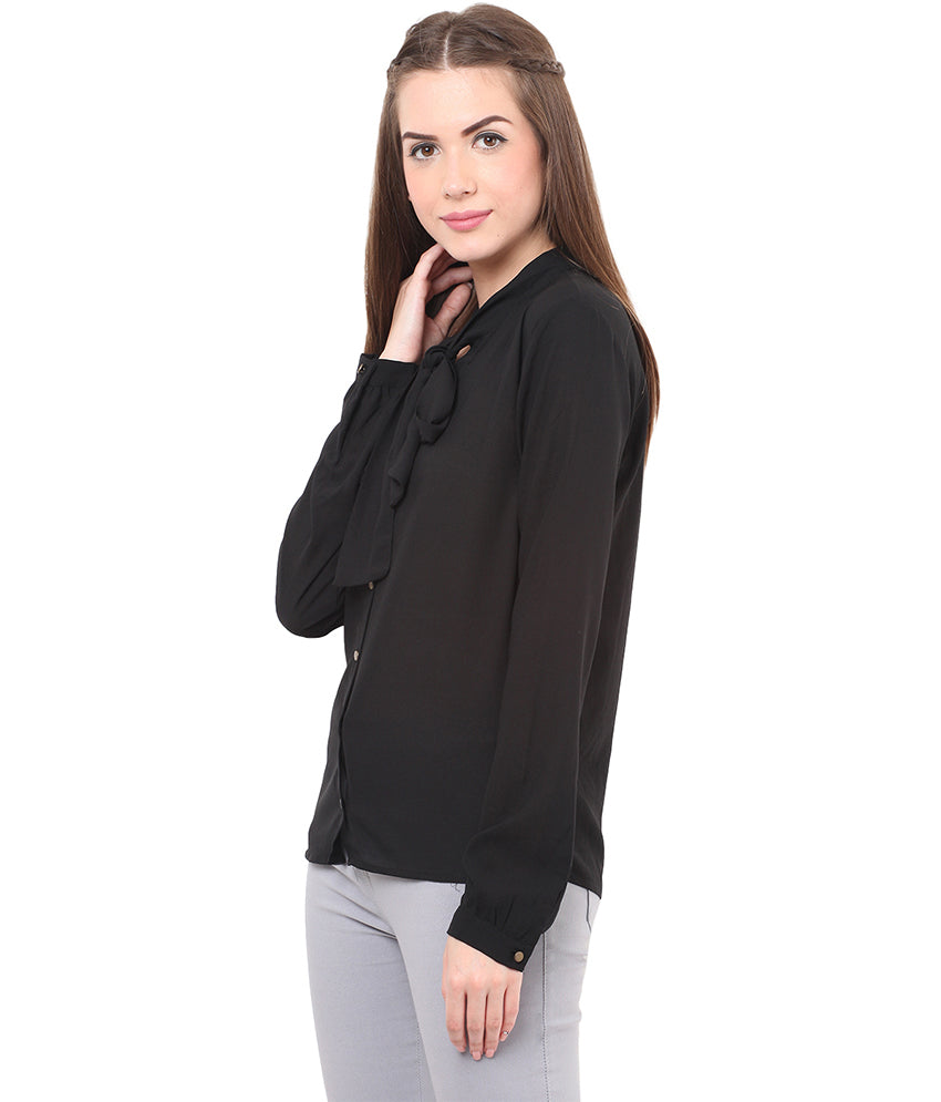 PORSORTE Formal Shirt with Bow - www.porsorte.in