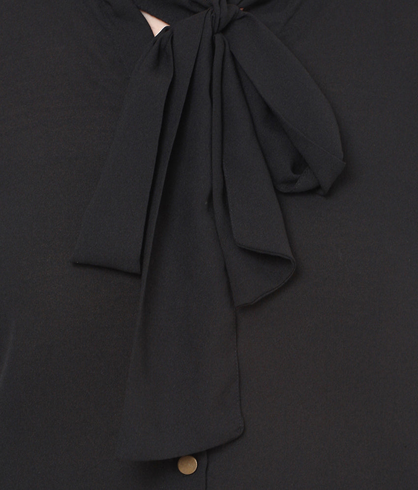 PORSORTE Formal Shirt with Bow - www.porsorte.in