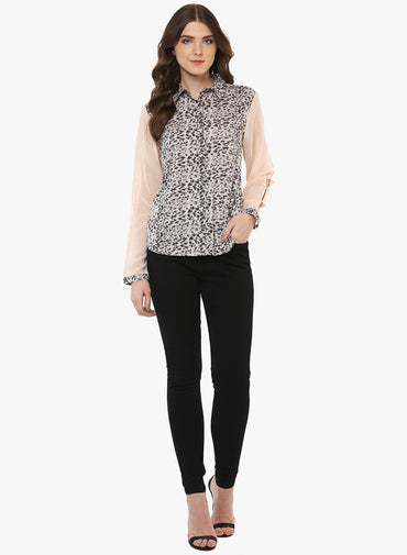 PORSORTE Women Printed Party Shirt - www.porsorte.in