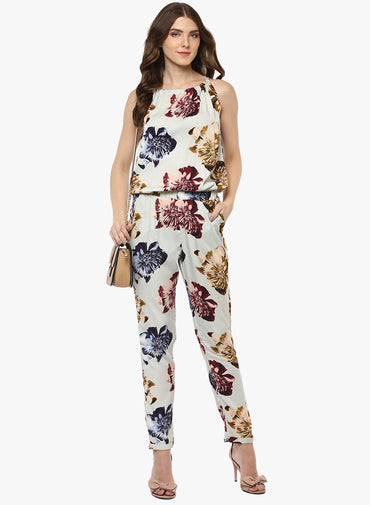 PORSPORTE Flower digital Printed jumpsuit - www.porsorte.in
