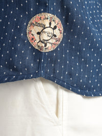 Porsorte Men’s Printed Cotton Casual Regular Fit Shirt