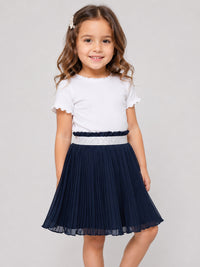 Hoop Hippo Navy Blue Skirt