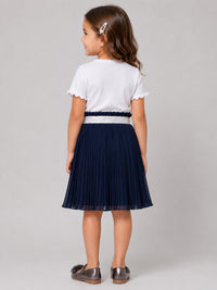 Hoop Hippo Navy Blue Skirt