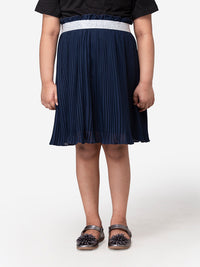 Hoop Hippo Navy Blue Skirt