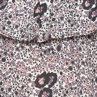 Porsorte Women Printed Floral Cold Shoulder Top