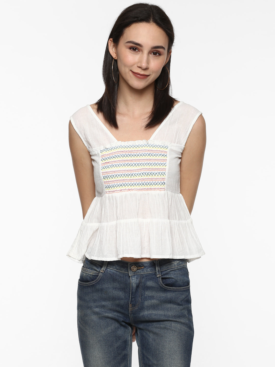 Porsorte Women kansai Work Sleeveless Top