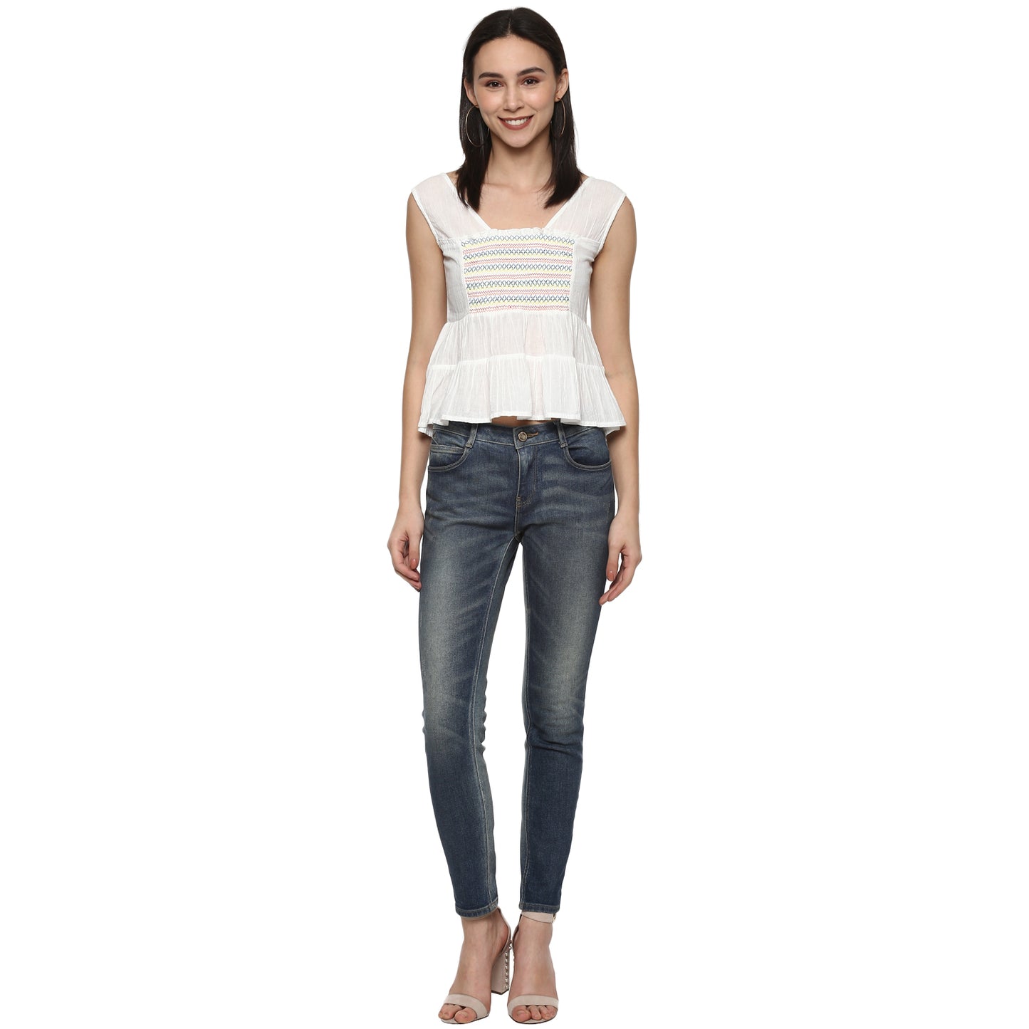 Porsorte Women kansai Work Sleeveless Top