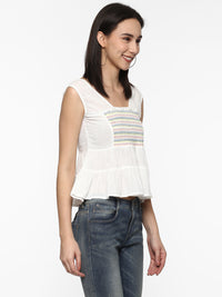 Porsorte Women kansai Work Sleeveless Top