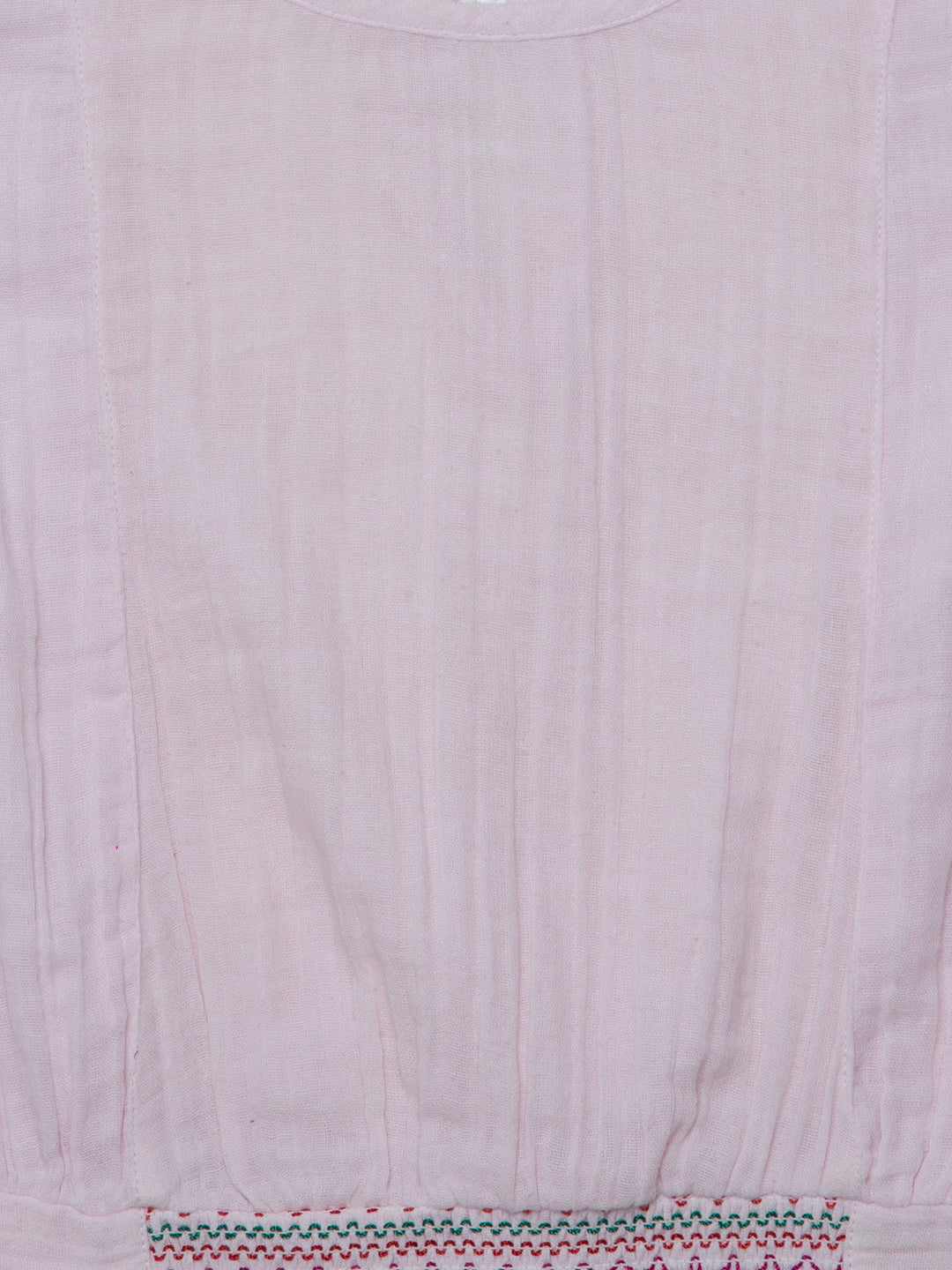 Hoop Hippo Light Pink Dyed Cotton Top