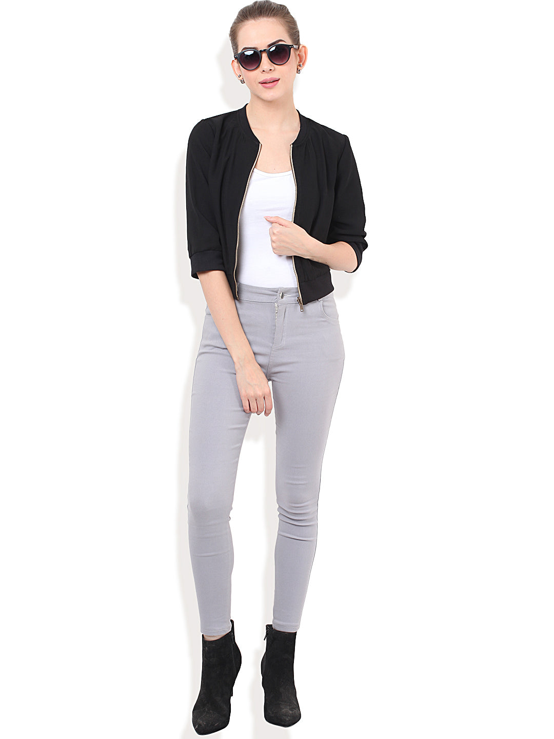 PORSORTE Crop trendy Jacket - www.porsorte.in