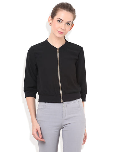 PORSORTE Crop trendy Jacket - www.porsorte.in