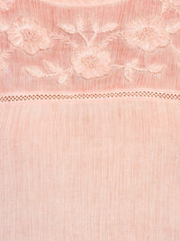 PORSORTE Women's Cotton Beige Hand Embroidery Top - www.porsorte.in