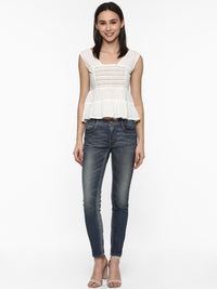 Porsorte Women Cotton Kansai Work Sleeveless Top