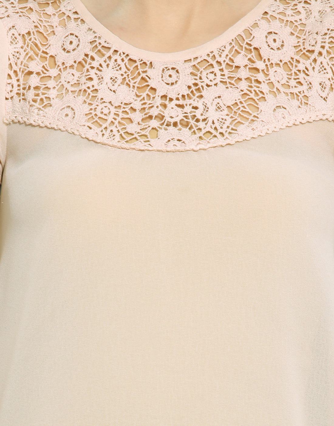 PORSORTE COTTON LACES TOP - www.porsorte.in