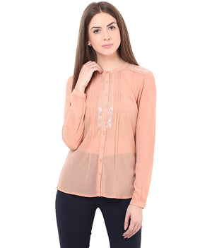 PORSORTE Sequins detailed shirt - www.porsorte.in