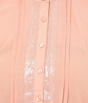 PORSORTE Sequins detailed shirt - www.porsorte.in