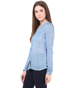 PORSORTE Pigment washed dobby Shirt - www.porsorte.in