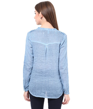 PORSORTE Pigment washed dobby Shirt - www.porsorte.in