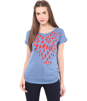 PORSORTE Laser cut double layered Top - www.porsorte.in
