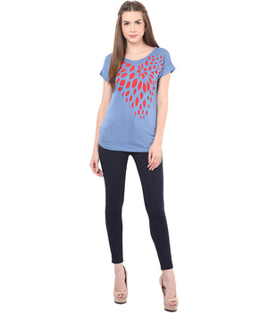 PORSORTE Laser cut double layered Top - www.porsorte.in