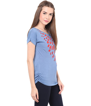 PORSORTE Laser cut double layered Top - www.porsorte.in