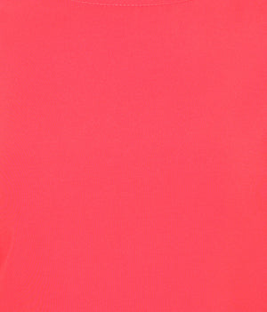 PORSORTE Women's Polyester Solid Red Top - www.porsorte.in
