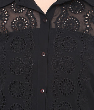 PORSORTE Front embroidered Shirt - www.porsorte.in