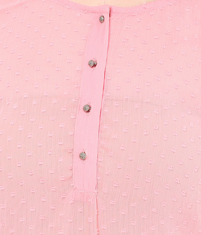 PORSORTE Dobby Shirt with metal boll buttons - www.porsorte.in