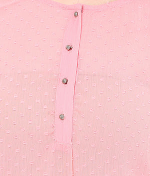 PORSORTE Dobby Shirt with metal boll buttons - www.porsorte.in
