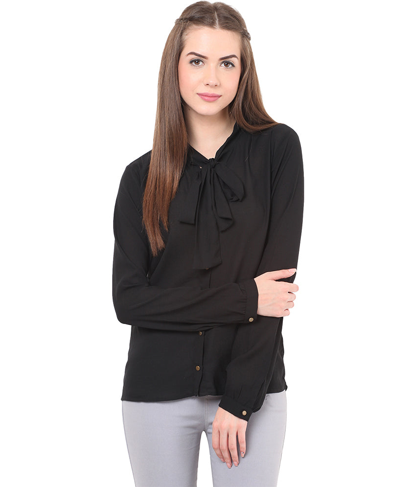 PORSORTE Formal Shirt with Bow - www.porsorte.in