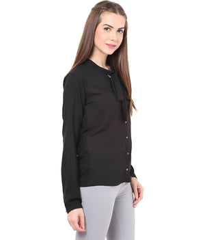 PORSORTE Formal Shirt with Bow - www.porsorte.in