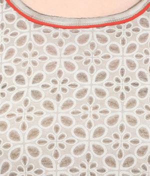 PORSORTE Wahsed Top with contrast neck detail - www.porsorte.in