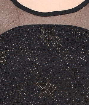 PORSORTE Metellic printed Top - www.porsorte.in