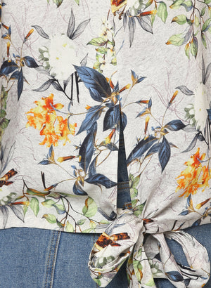 Porsorte Digital Printed Viscose Rayon Multicolor Top - www.porsorte.in