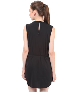 PORSORTE Lacy cut outs detailed Party Dress - www.porsorte.in