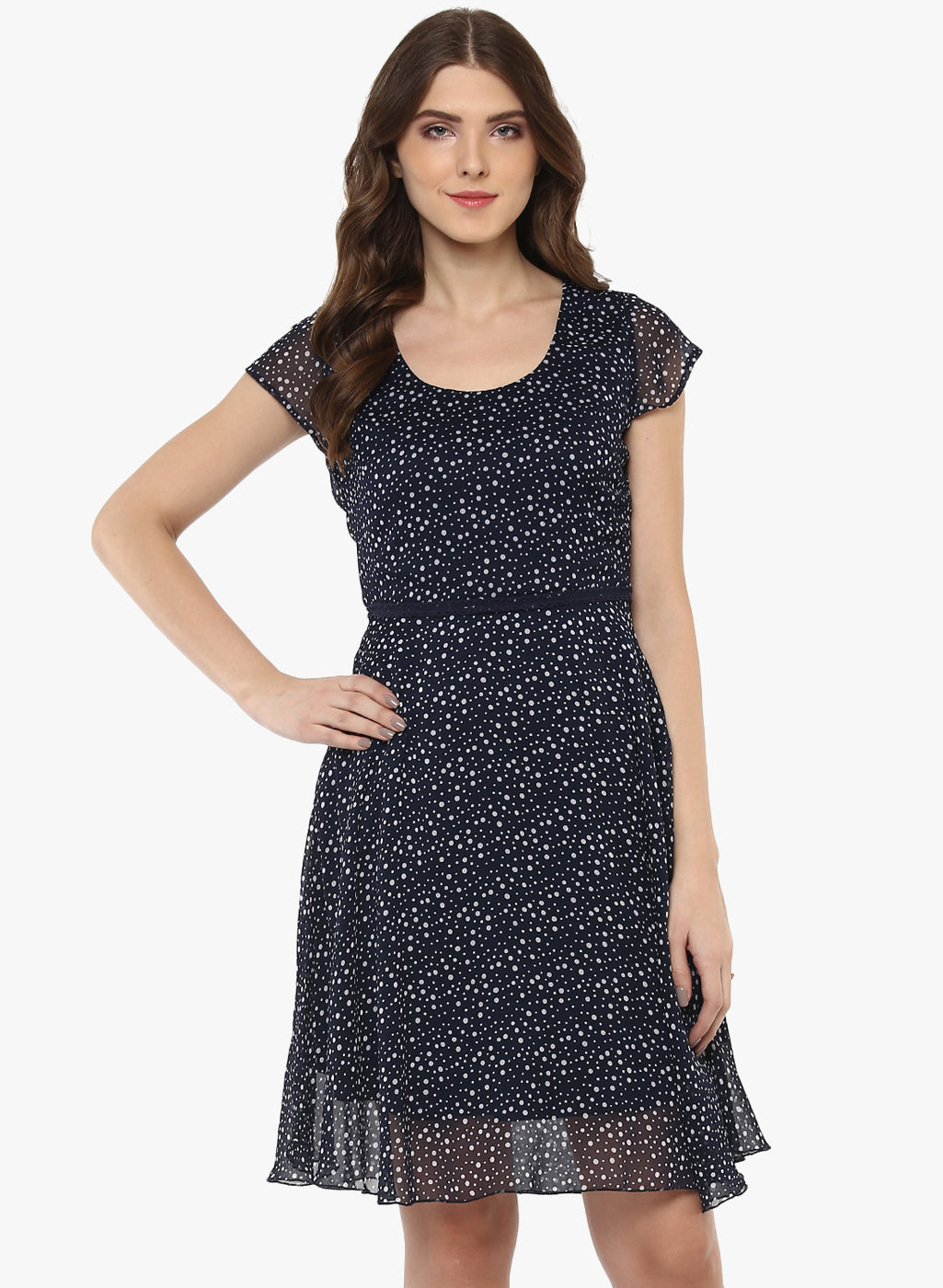 PORSORTE Polka Dot Dress - www.porsorte.in