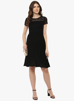 PORSORTE  Lacy  dress - www.porsorte.in