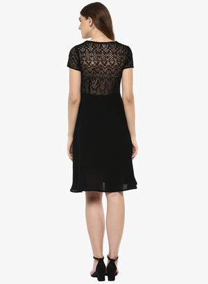 PORSORTE  Lacy  dress - www.porsorte.in