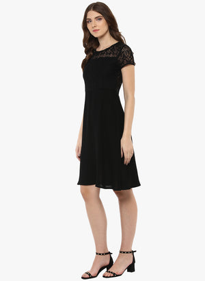 PORSORTE  Lacy  dress - www.porsorte.in