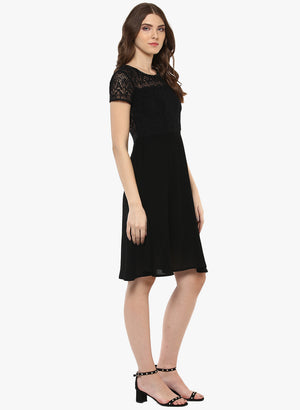 PORSORTE  Lacy  dress - www.porsorte.in