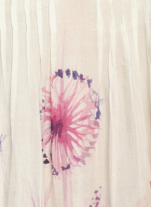 Porsorte Women's Digital Floral Print Cotton Voile Casual Shift Dress - www.porsorte.in