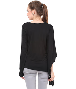 PORSORTE Shawl Top with hand work - www.porsorte.in